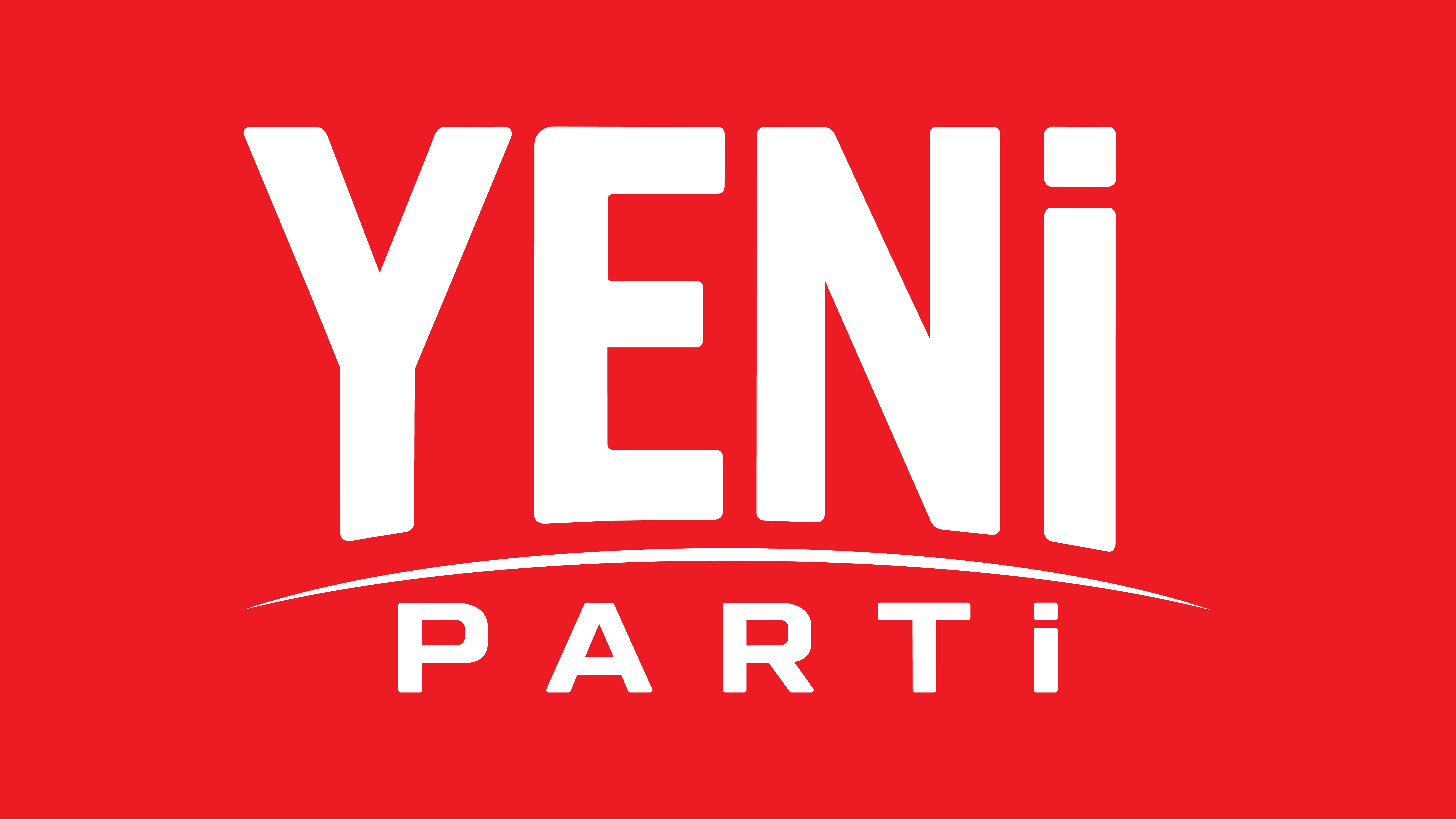 YENİ Parti Logo Beyaz